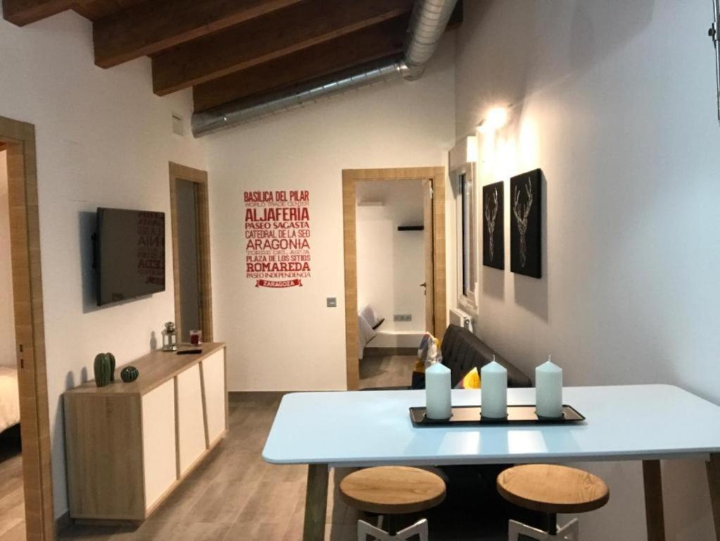 Апартаменты Atico Acogedor Lujoso Check-In 24H Penthouse 5 Planta 5 Сарагоса Экстерьер фото